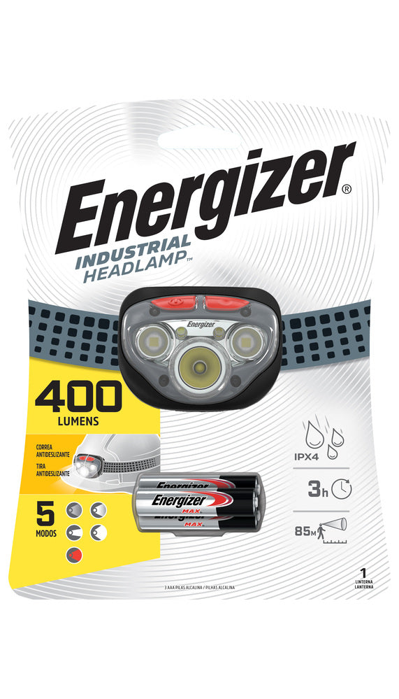 Linterna de cabeza 220263 400 lúmenes Energizer