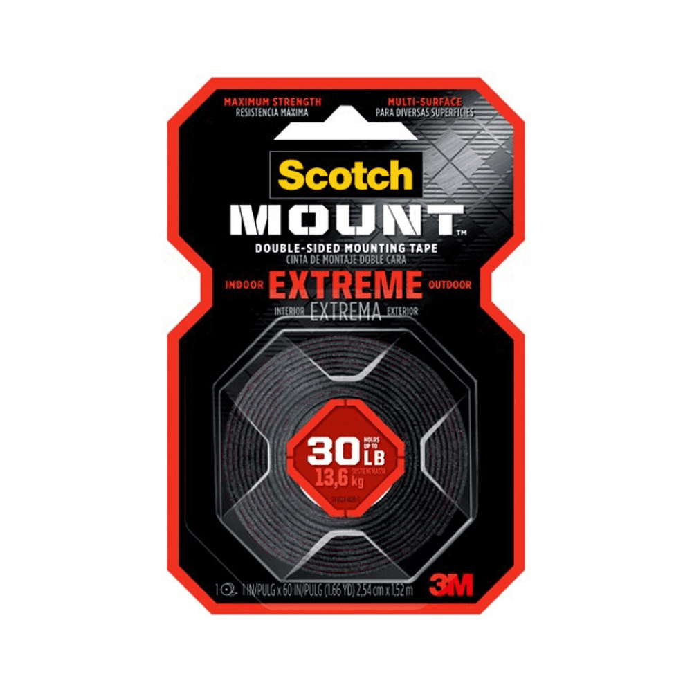 Cinta de montaje extrema 414h 1 pulg x 1.52 mt Scotch