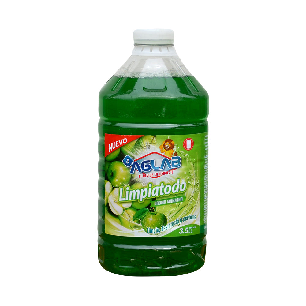 Limpiatodo Manzana Galon Pet 3.5 Lt Aglab