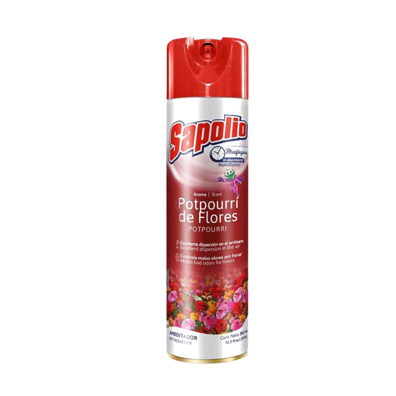 Ambientador potpourrí de flores 360 ml Sapolio