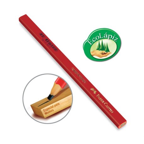 Lapiz eco carpintero 2835E Faber-Castell