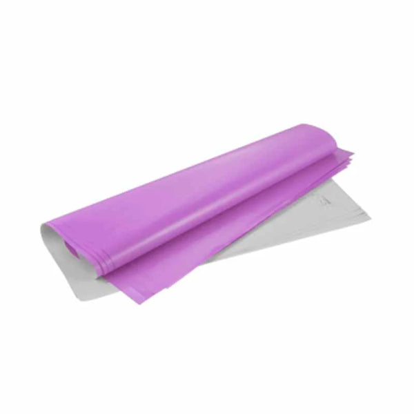 Papel lustre color lila rollo x 3 unidades