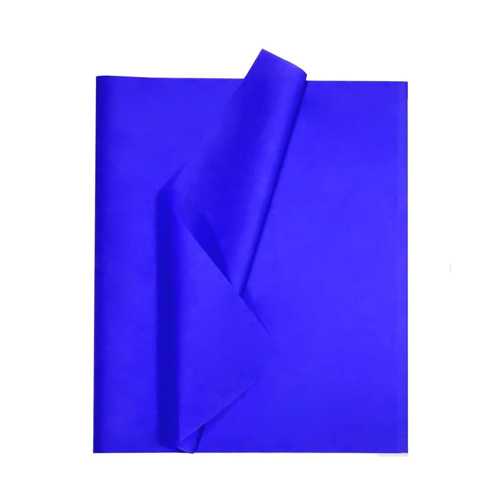 Papel seda azul eléctrico x 3 unidades