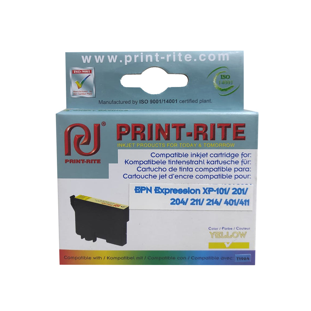 TINTA COMPATIBLE PRINT RITE T196420 XP 204/401 YELLOW 5ML