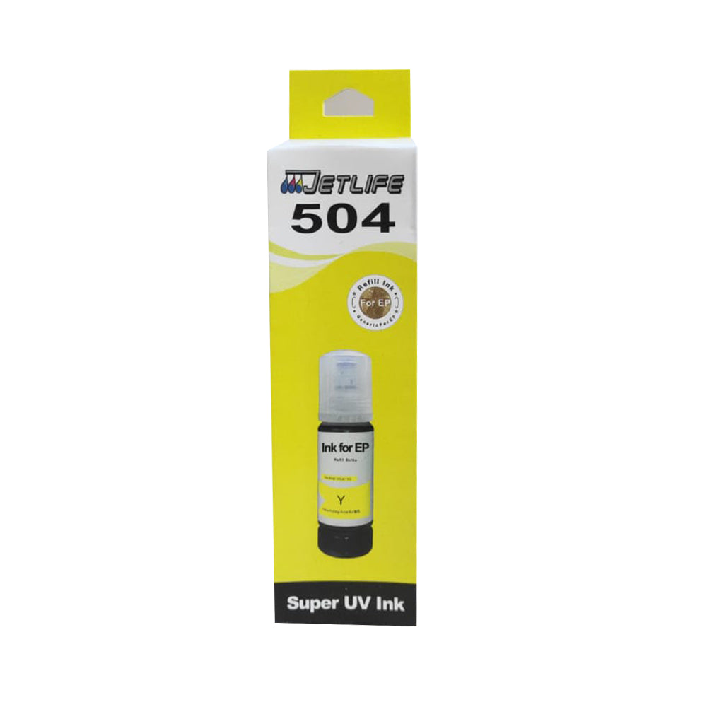 Tinta compatible JETLIFE T504 L3110 Yellow 70 ml