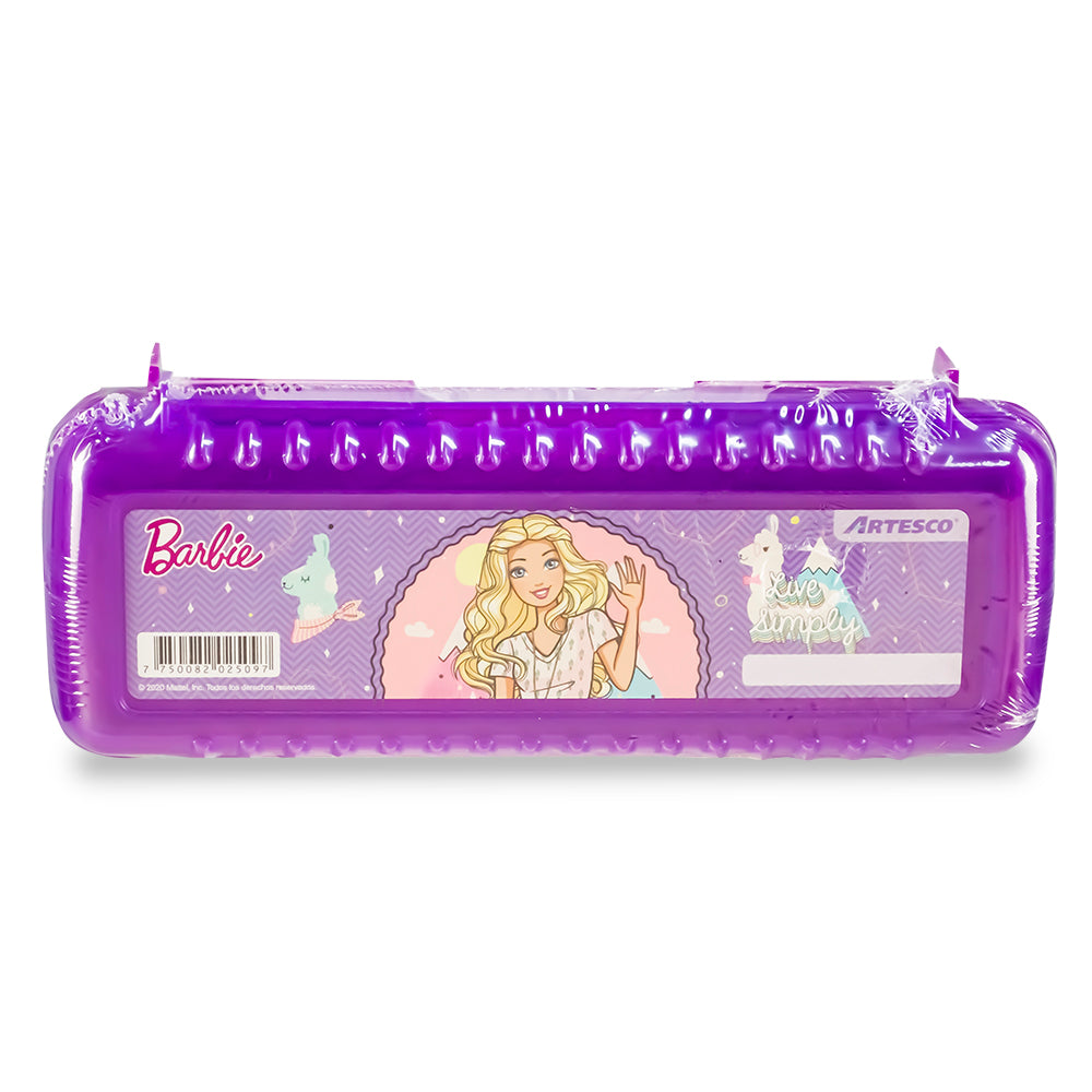 Cartuchera junior box barbie Artesco