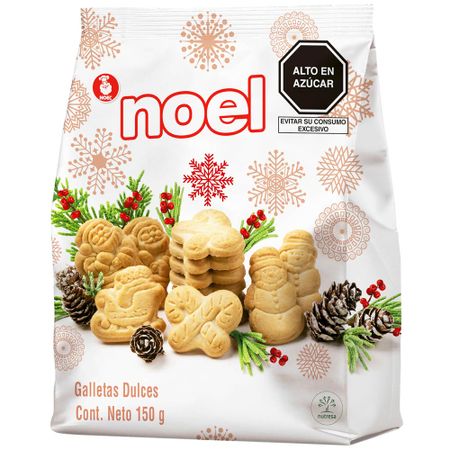 Bolsa de galletas navidad 150 gr Noel