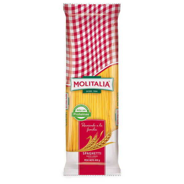 Fideo spaghetti 450 gr Molitalia