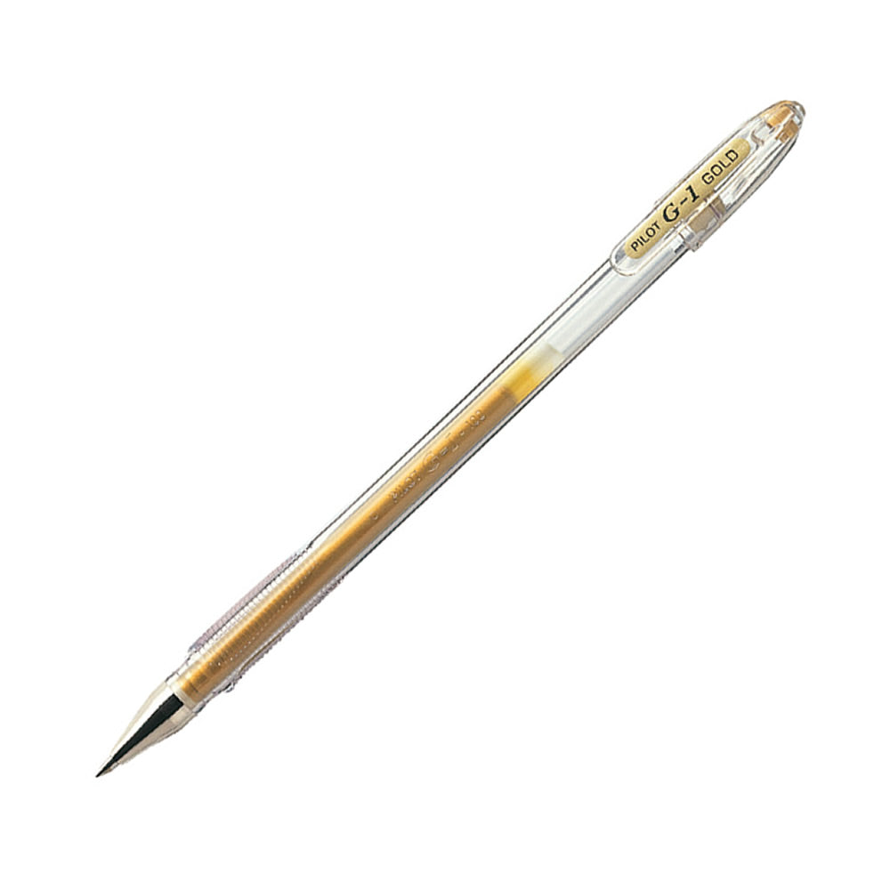 Lapicero tinta gel dorado g 1 0.7 mm Pilot