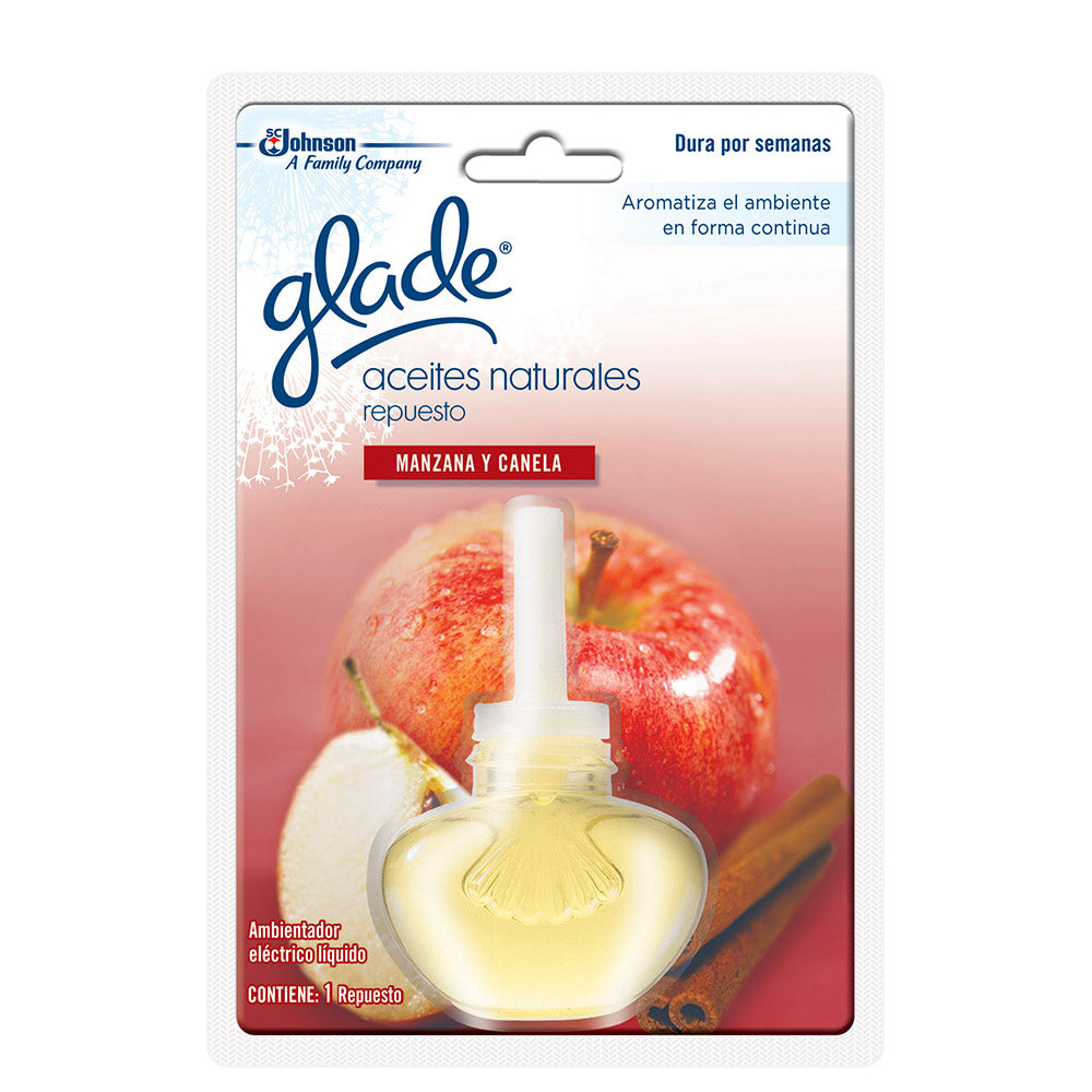 Repuestos ace nat manzana/canela 21 ml glade