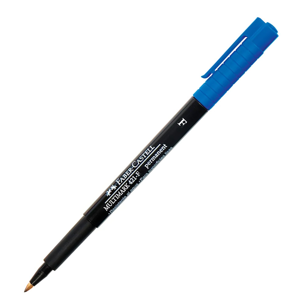 Plumón cd ohp 421 F azul Faber Castell