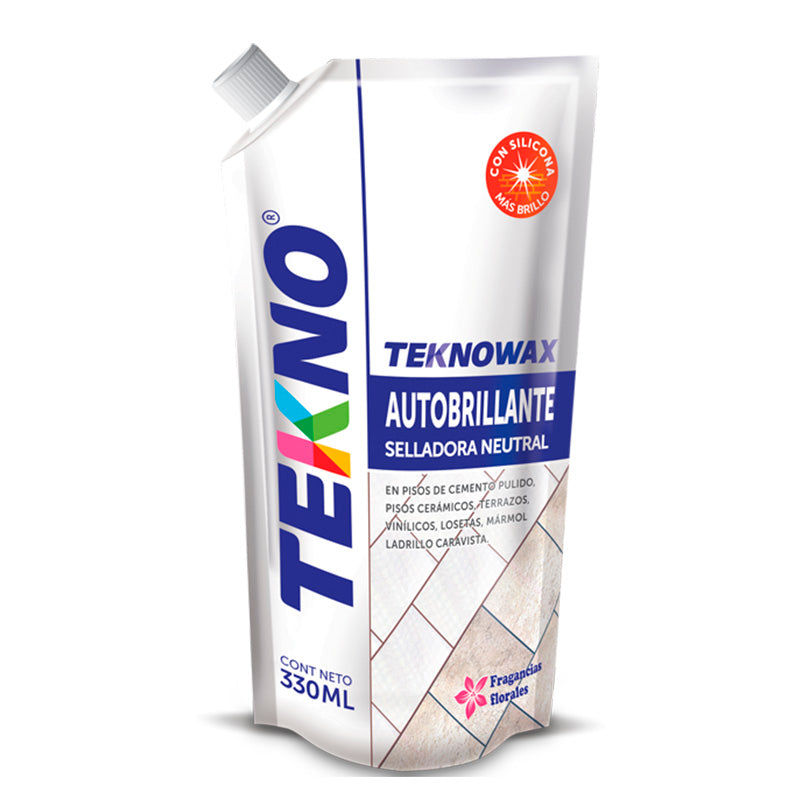 Cera autobrillante neutral doypack 300 ml tekno