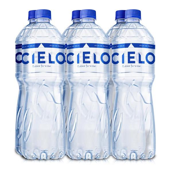 Agua sin gas 2500ml pack x 6 unidades Cielo