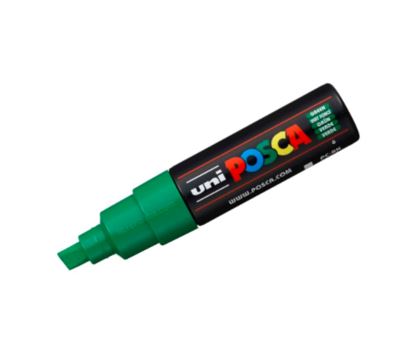 Plumón tipo témpera posca pc 8k verde