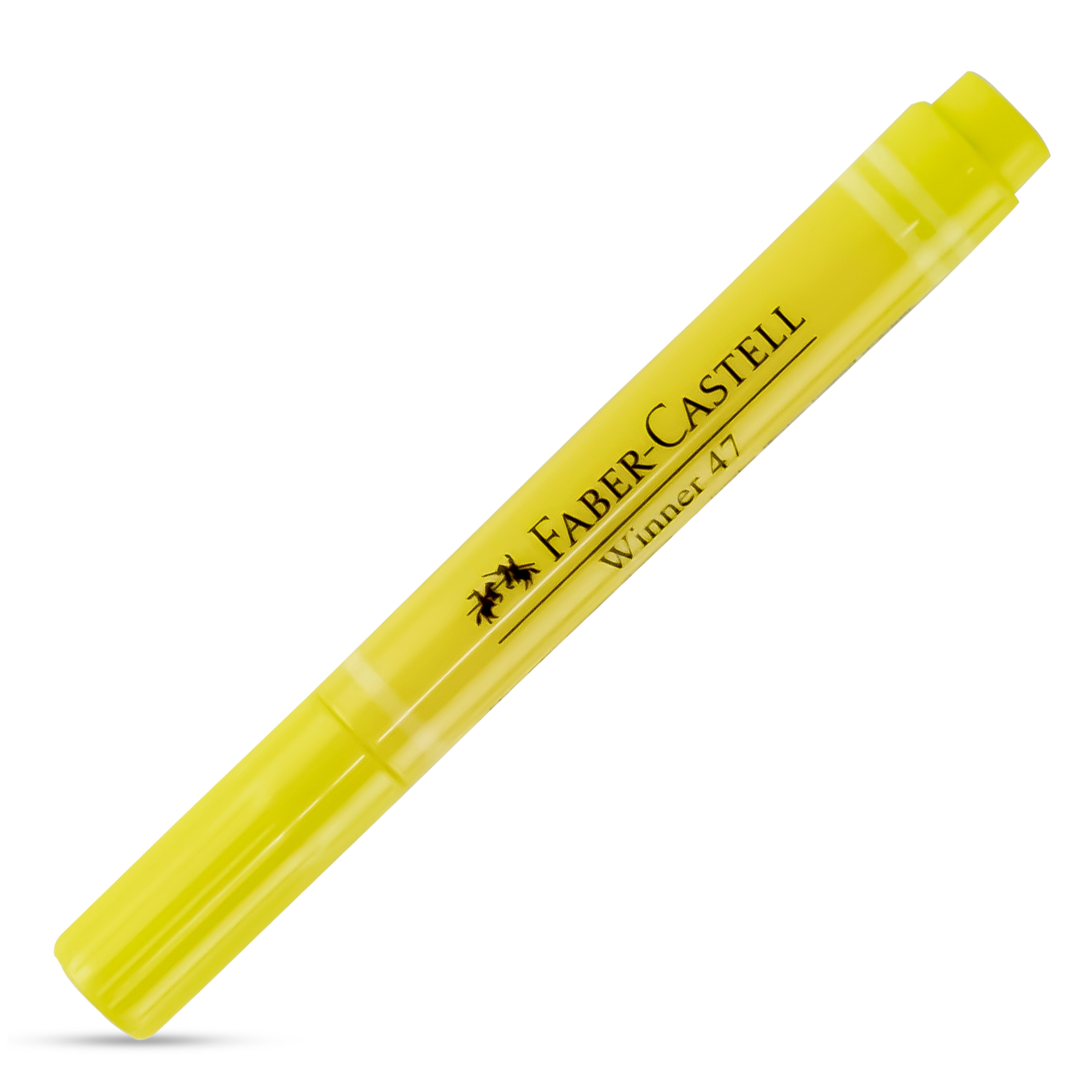 Plumón grueso amarillo winner 47 Faber Castell