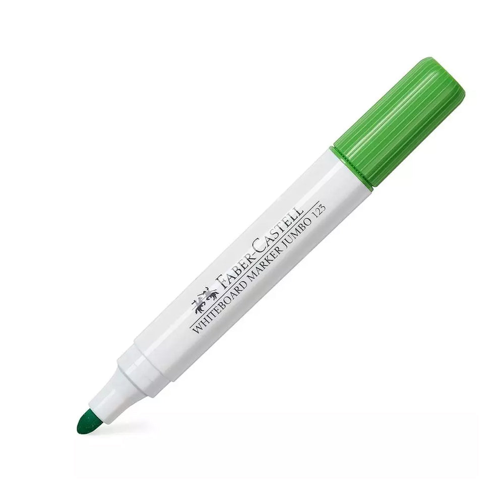 Plumón punta gruesa 123 verde limón Faber Castell